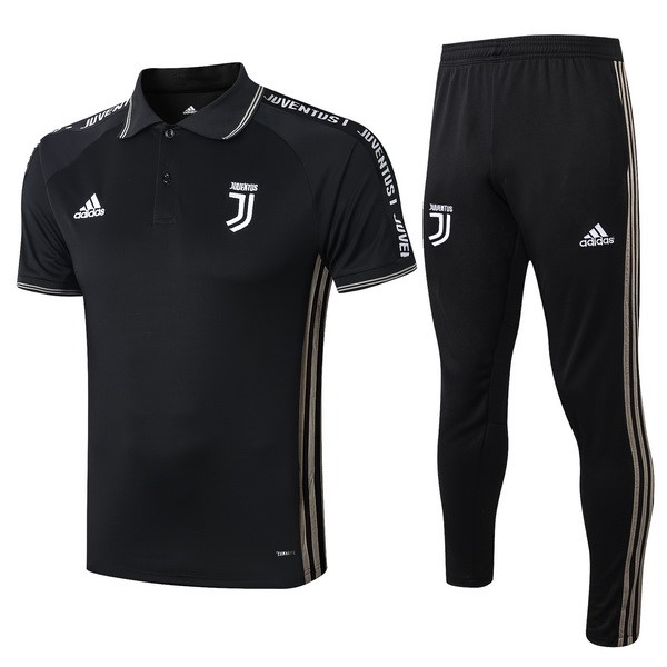 Polo Conjunto Completo Juventus 2019 2020 Amarillo Negro